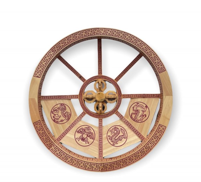 "SPECIAL" Carved yurt ∅5.8m