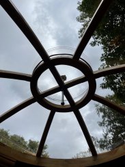 Opening dome for yurt ∅8m
