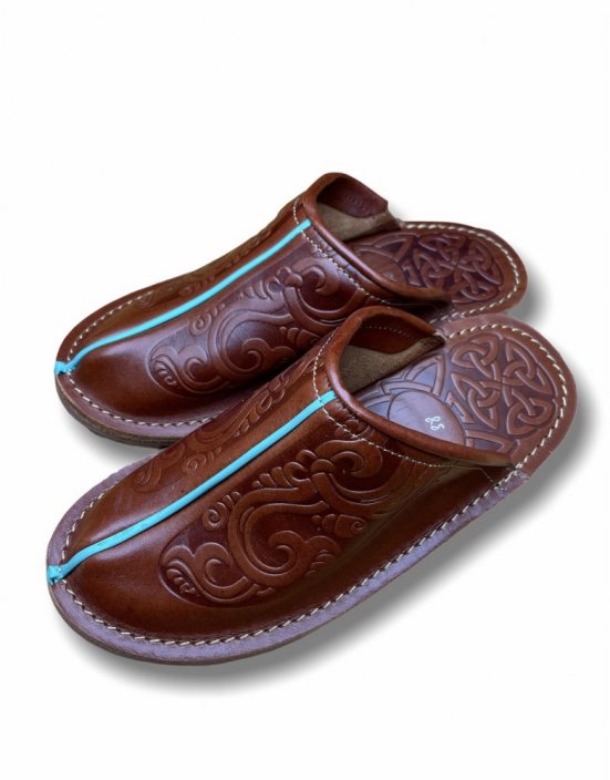 Home shoes of traditional Mongolian style - Size: 38