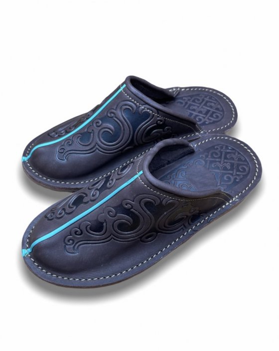 Home shoes of traditional Mongolian style - Size: 42
