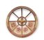"SPECIAL" Carved yurt ∅5.8m