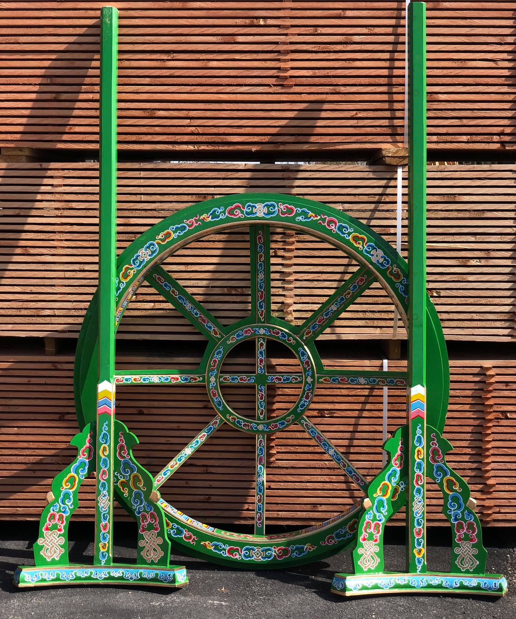 Yurta verde ∅7m Mongolia.cz